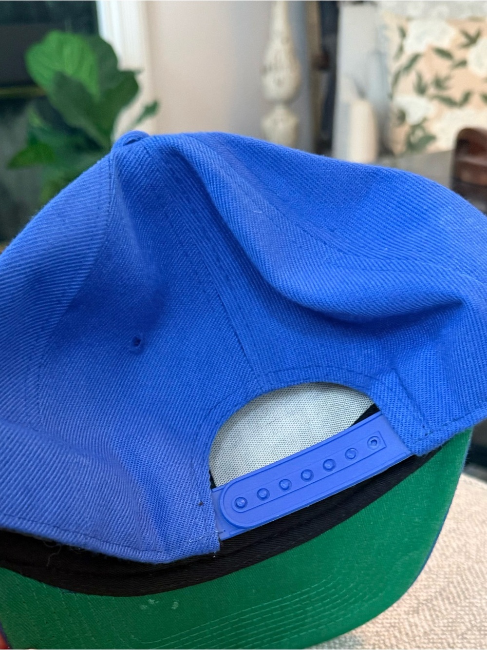 Obey Blue Cap with White Embroidered Logo - Picture 5 of 6